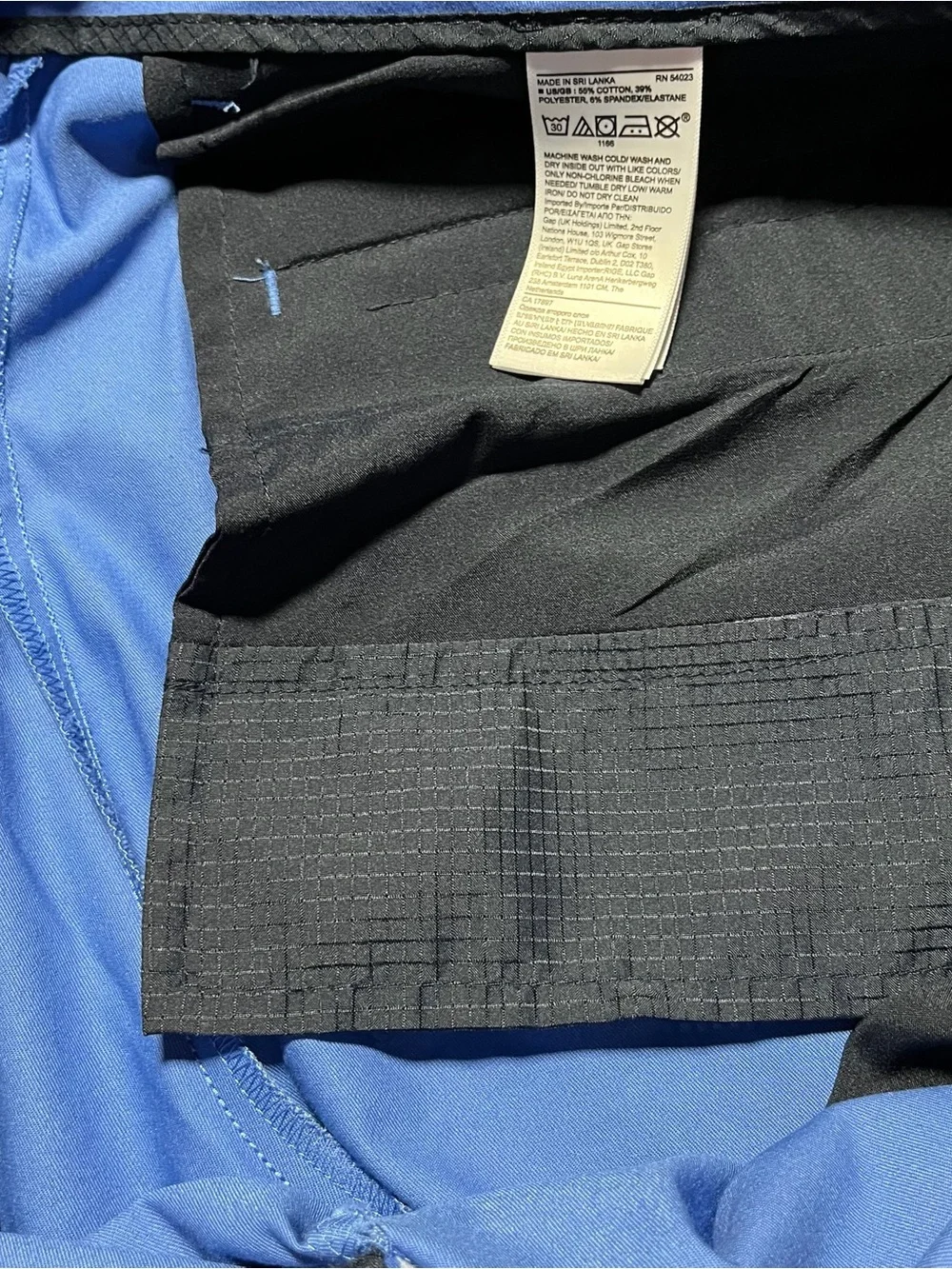 Banana Republic Core Temp Aiden Shorts Mens 34 Blue 7" 37.5 Stretch 320592 NWT - Picture 10 of 14